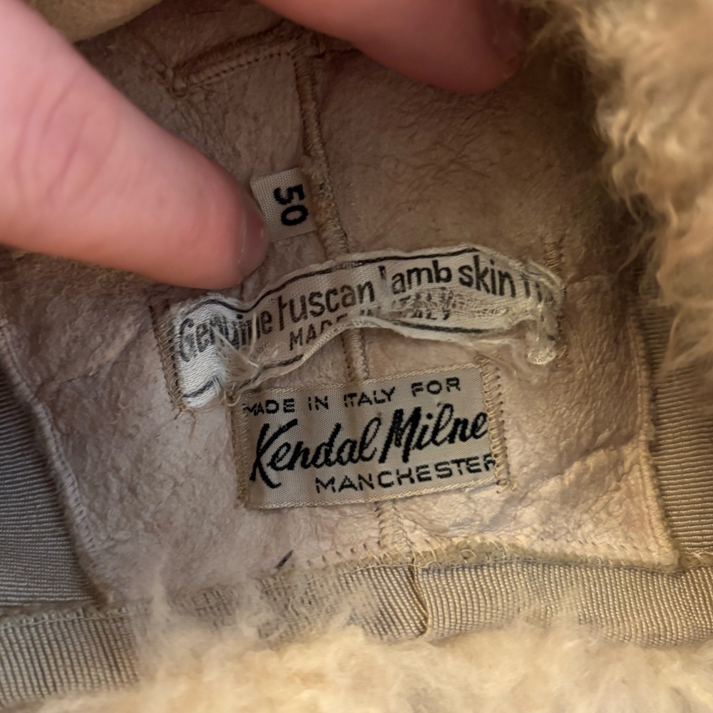 Vintage Lambskin Fur Kendal Milne Toque - Picture 3 of 10